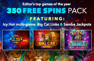350 Free Spins Pack