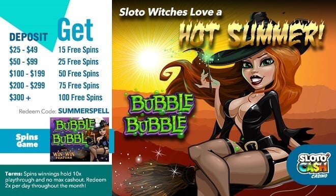 Sloto Witches Love a Hot Summer!