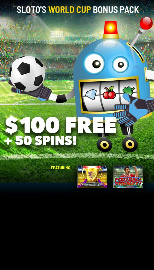 promos_worldcup SlotoCash Bonus Codes 2026 &ndash; 200% Match + 100 Spins