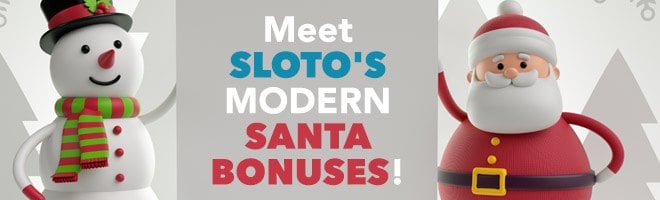 Sloto's Modern Santa