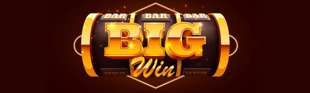 slot machine reels with “Big Win” sign