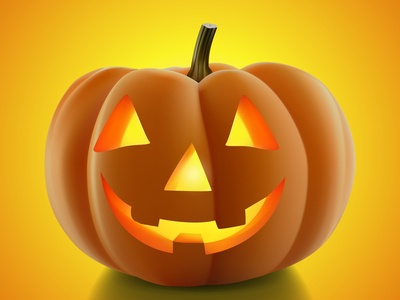 Jack-o-Lantern pumpkin for Halloween Treasures at SlotoCash online casino