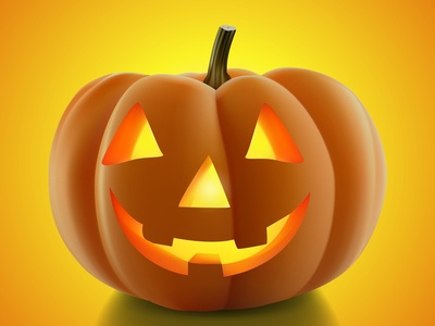 Jack-o-Lantern pumpkin for Halloween Treasures at SlotoCash online casino