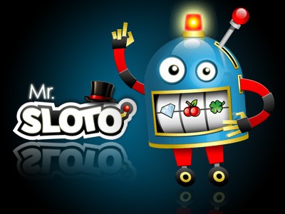 brand mascots help you relate to the product - meet Mr. Sloto, the lovable SlotoCash Casino mascot.