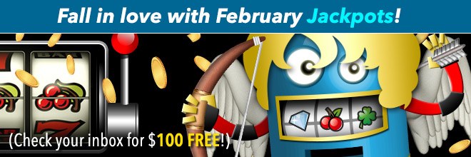 Fall in love with February Jackpots!