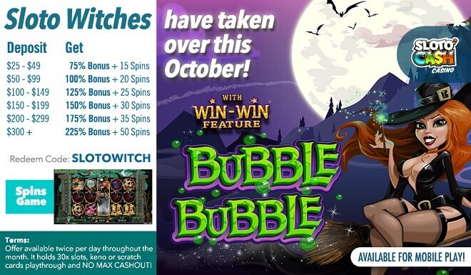 Sloto Witches have taken over this October!